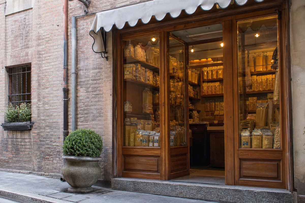 Bottega Barilla 1877, the historic pasta shop in Parma