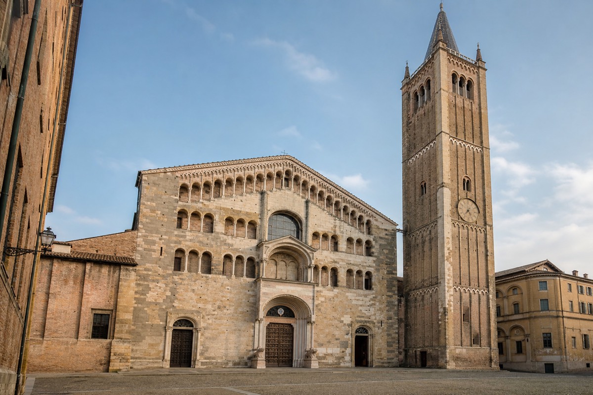 Parma Cathedral in the historic center